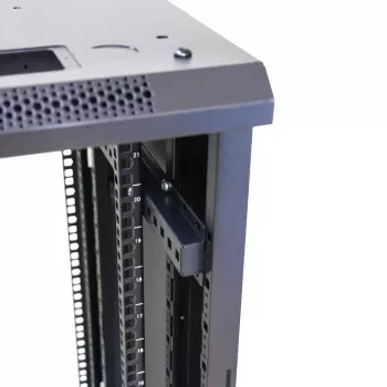 Voľne stojaci rack Extralink EX.14398 22U čierny s kľúčovým zámkom