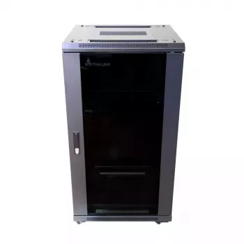 Voľne stojaci rack Extralink EX.14398 22U čierny s kľúčovým zámkom