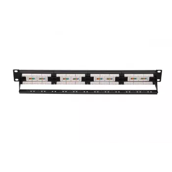 Patch panel Extralink CAT5E UTP V2 24 port