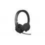Logitech Zone Wireless MS 981-000854 Bluetooth headset, na uši, aktívne potlačenie hluku, bezdrôtové nabíjanie Qi, Microsoft Teams, grafitový