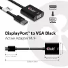 CLUB3D DisplayPort™ na VGA čierny aktívny adaptér M/F