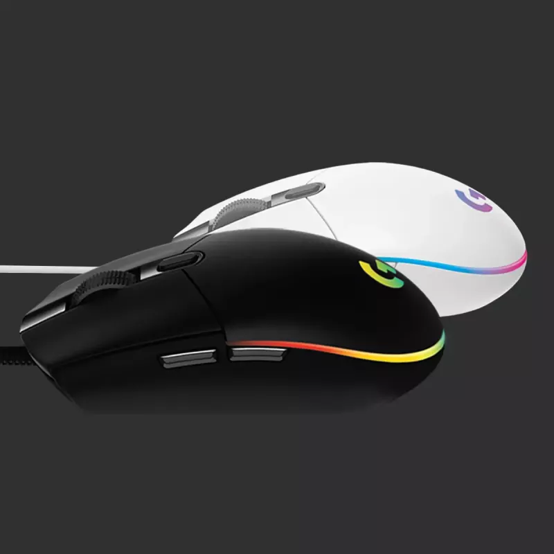 LOGITECH G203 Lightsync herná myš USB čierna