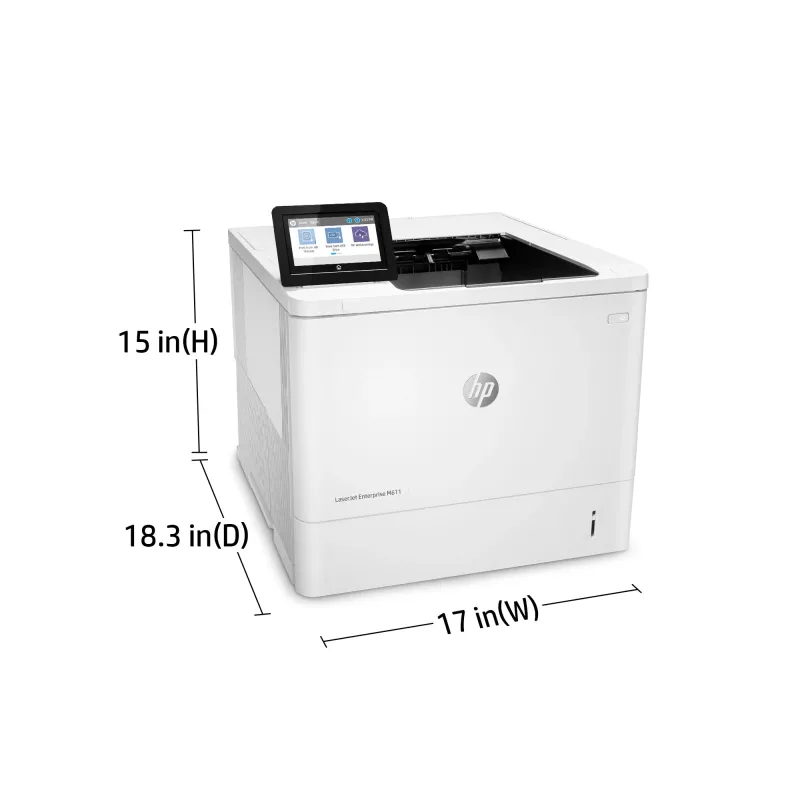 HP LaserJet Enterprise M611dn, laser, 1200 x 1200 DPI, A4, 61 str./min, obojstranná tlač, sieťová