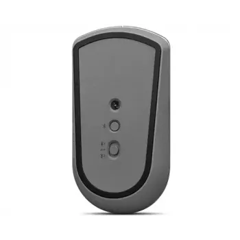 Optická Bluetooth myš Lenovo 600 — 2400 dpi, Bluetooth 5.0 Dual-Host, 3 tlačidlá, guličkové koliesko, železnosivá