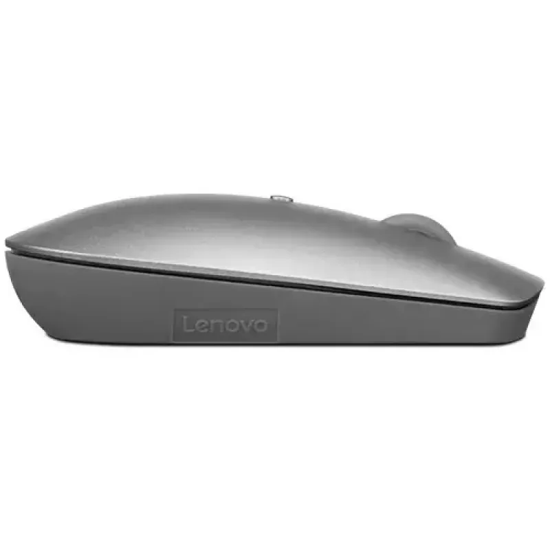 Optická Bluetooth myš Lenovo 600 — 2400 dpi, Bluetooth 5.0 Dual-Host, 3 tlačidlá, guličkové koliesko, železnosivá