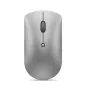 Optická Bluetooth myš Lenovo 600 — 2400 dpi, Bluetooth 5.0 Dual-Host, 3 tlačidlá, guličkové koliesko, železnosivá