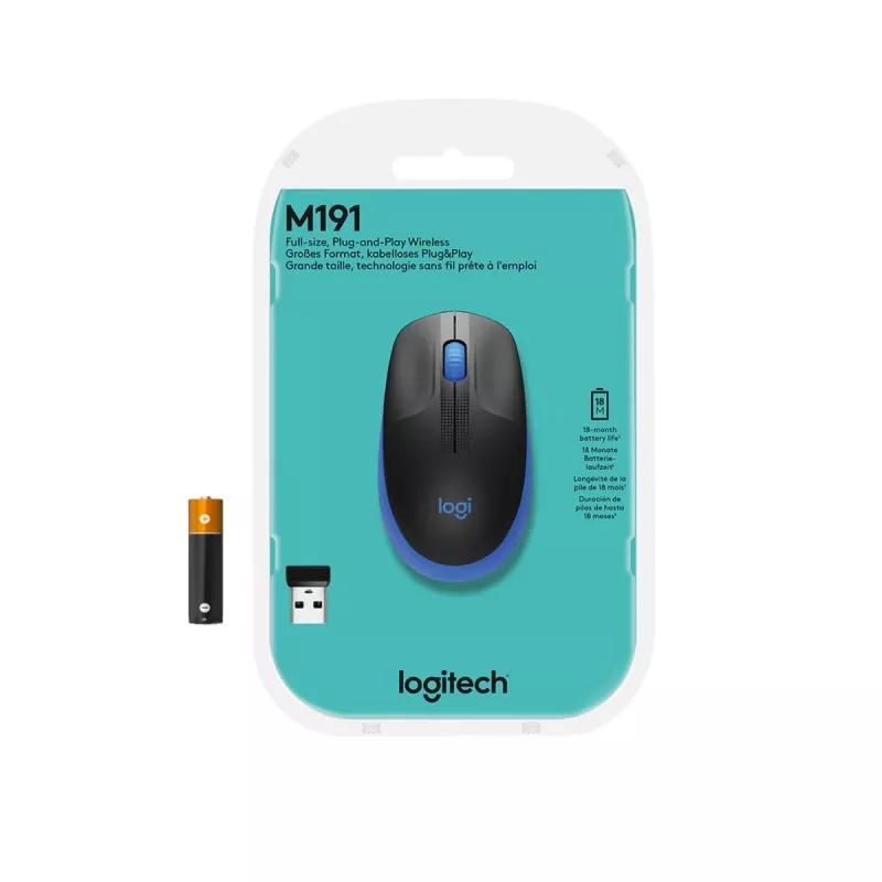 Myš Logitech M190 bezdrôtová USB