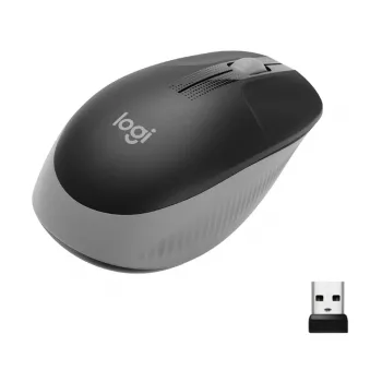 LOGITECH M190 Full-Size bezdrôtová myš polnočná sivá