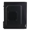 Akyga AK36BK Micro-ATX PC skriňa, Micro ATX / Flex ATX / Mini ITX, USB 3.0 + USB 2.0, bez napájacieho zdroja, čierna