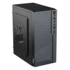 Akyga AK36BK Micro-ATX PC skriňa, Micro ATX / Flex ATX / Mini ITX, USB 3.0 + USB 2.0, bez napájacieho zdroja, čierna