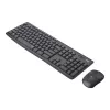 Logitech MK295 Silent Wireless Combo klávesnica RF Wireless QWERTY US International čierna
