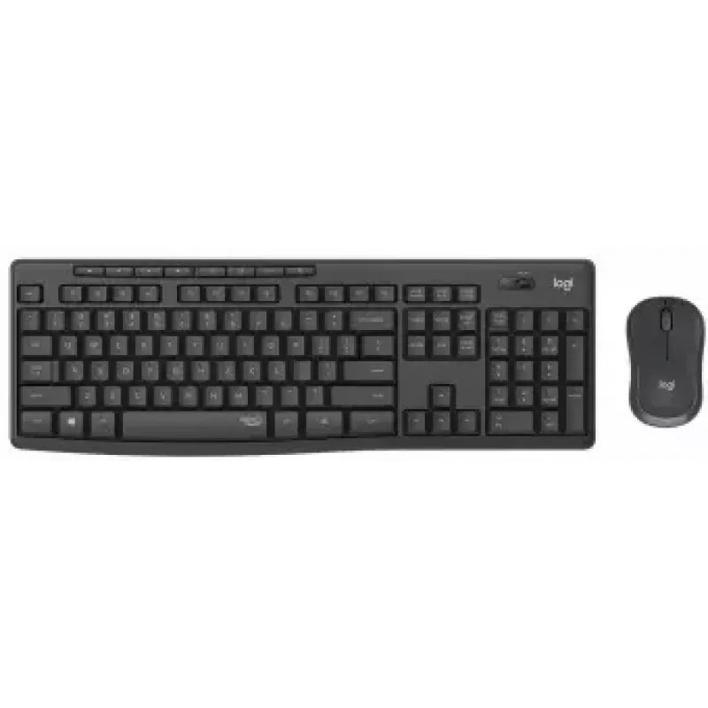 Logitech MK295 Silent Wireless Combo klávesnica RF Wireless QWERTY US International čierna