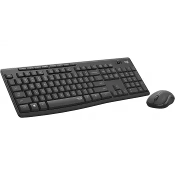 Logitech MK295 Silent Wireless Combo klávesnica RF Wireless QWERTY US International čierna