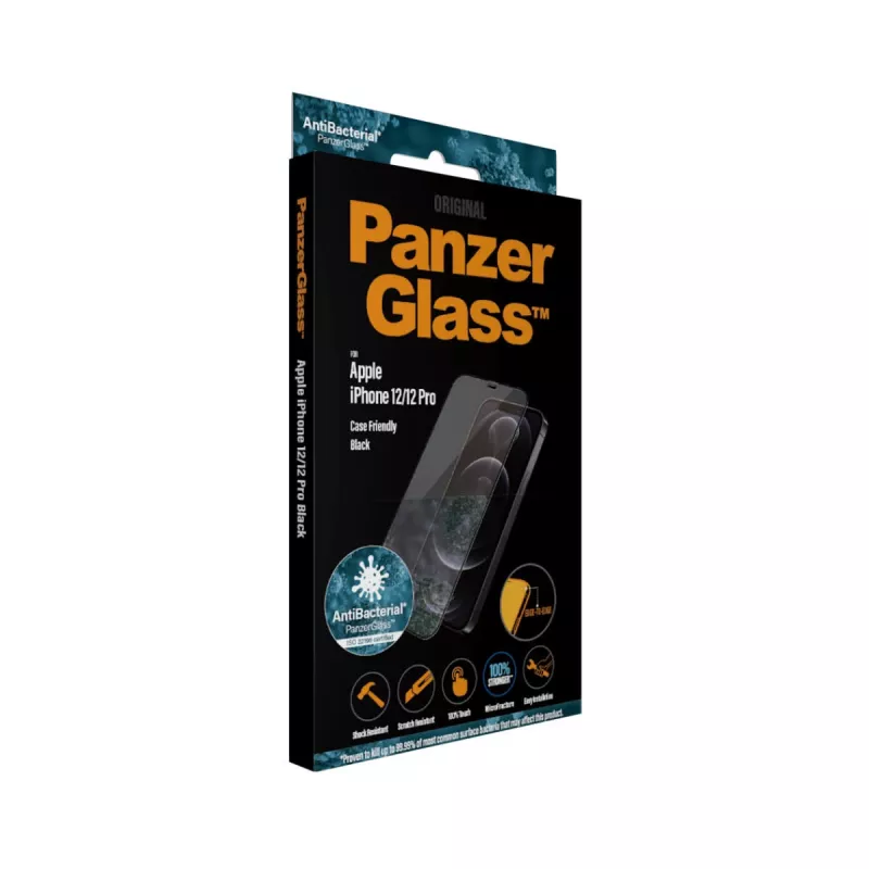 PanzerGlass ® ochranná fólia displeja iPhone 12 | 12 Pro | Edge-to-Edge