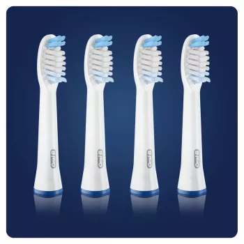 Hlavice zubnej kefky Oral-B Braun Pulsonic Clean 4 ks biela