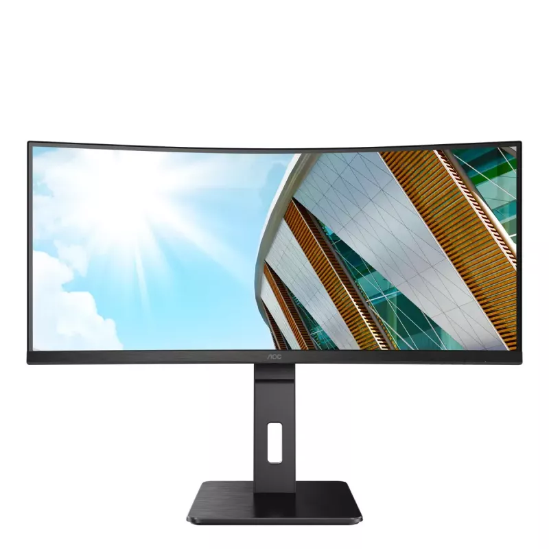 AOC P2 CU34P2A počítačový monitor 86,4 cm (34 palcov) 3440 x 1440 Quad HD LED čierny