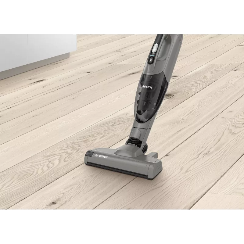 Bosch Serie 2 BBHF214G tyčový vysávač/elektrická metla 2-in-1 tyčový vysávač batéria suchý bezvreckový sivá