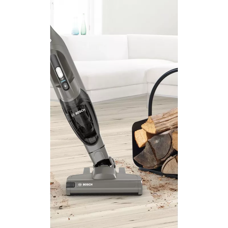Bosch Serie 2 BBHF214G tyčový vysávač/elektrická metla 2-in-1 tyčový vysávač batéria suchý bezvreckový sivá