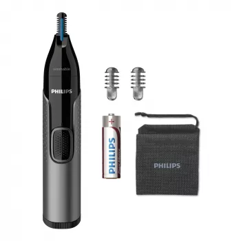 Philips Serie 3000 zastrihávač nosa Serie 3000 NT3650/16 umývateľný zastrihávač nosa, uší a obočia s 2 nadstavcami