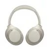 Sony WH-1000XM4 headset káblový a bezdrôtový cez hlavu hovory/hudba USB Type-C Bluetooth strieborný
