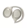 Sony WH-1000XM4 headset káblový a bezdrôtový cez hlavu hovory/hudba USB Type-C Bluetooth strieborný
