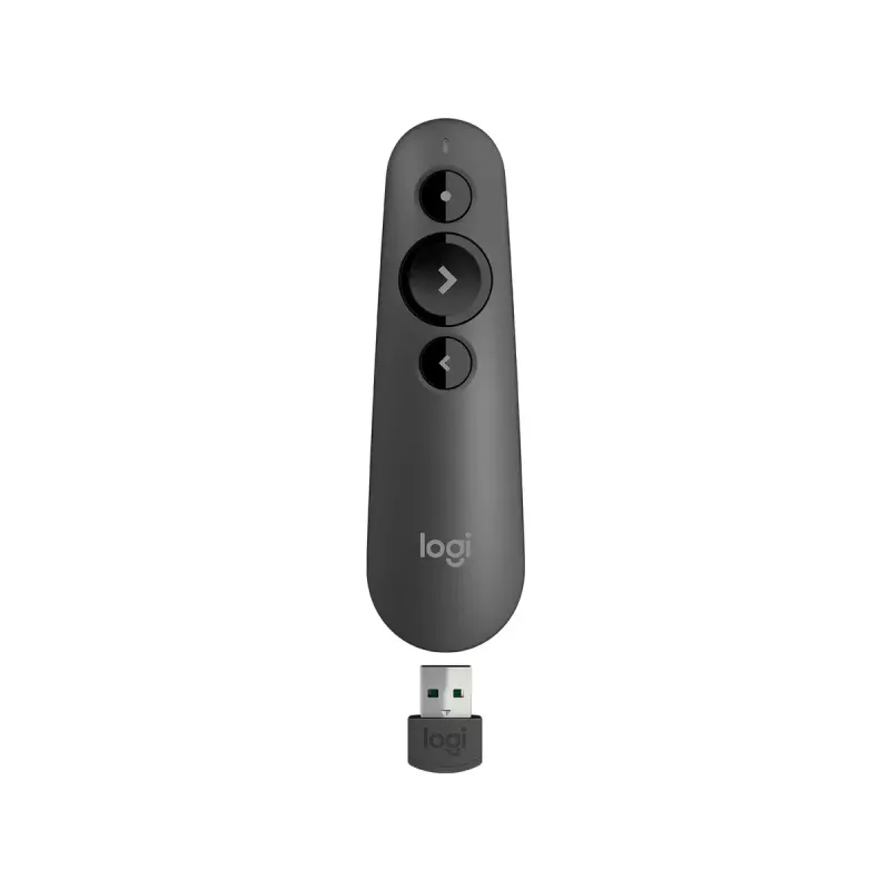 LOGITECH R500s laserový prezentačný ovládač grafitový