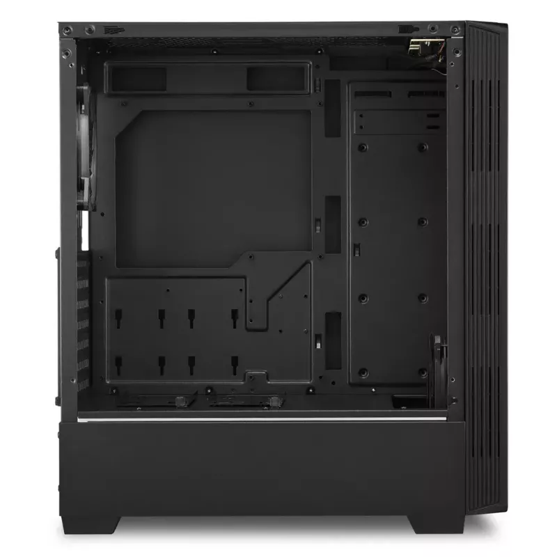 PC skriňa Sharkoon RGB LIT 100 Midi Tower čierna
