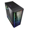 PC skriňa Sharkoon RGB LIT 100 Midi Tower čierna
