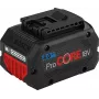 Bosch Professional ProCORE18V 1600A016GK akumulátor, 18 V, 8,0 Ah, Li-Ion, AMPShare Alliance, čierny/červený