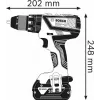 Bosch akumulátorový vŕtací skrutkovač 12 V Li-Ion 1300 RPM čierna, modrá, červená