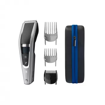 Strihač vlasov Philips 5000 series HC5650/15 — bezdrôtový, Li-Ion batéria, 90 min., 28 nastavení dĺžky (0,5–28 mm), 41 mm nerezová strihacia hlava