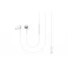 Káblové in-ear slúchadlá Samsung EO-IC100, binaurálne, USB Type-C konektor, 32 Ω impedancia, 20–20000 Hz, biele