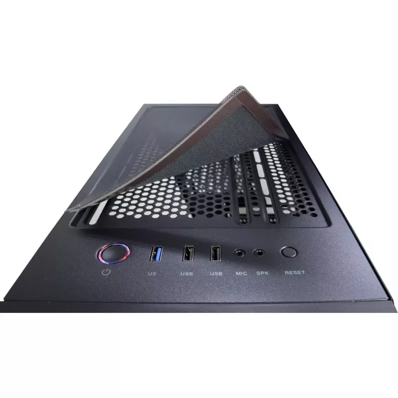 PC skriňa Inter-Tech C-303 Mirror Full Tower čierna