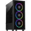 PC skriňa Inter-Tech C-303 Mirror Full Tower čierna