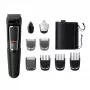Multigroomer zastrihávač Philips MULTIGROOM Series 3000 9-in-1 MG3740/15 — NiMH batéria, 60 min. výdrž, nože z nehrdzavejúcej ocele, 9 nadstavcov, čierny