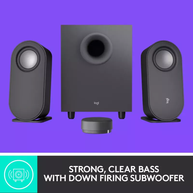 LOGITECH Z407 Bluetooth počítačové reproduktory so subwooferom a bezdrôtovým ovládaním