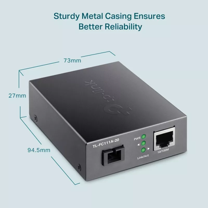 TP-Link 10/100 Mbps WDM mediakonvertor