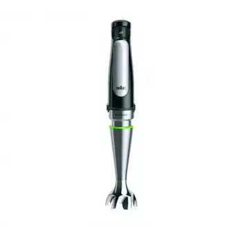 Braun MultiQuick 7 MQ 7045X 1,25 L tyčový mixér 1000 W čierna, nehrdzavejúca oceľ
