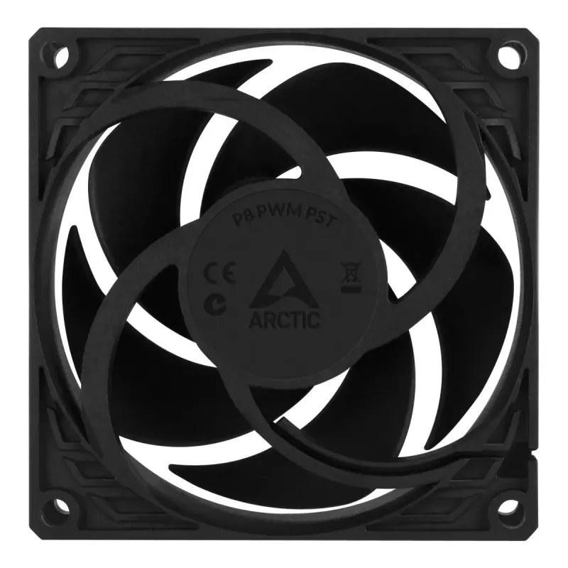 ARCTIC P8 PWM PST - tlakovo optimalizovaný 80-mm ventilátor s PWM PST