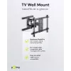 Goobay TV držiak na stenu Pro FULLMOTION (L) 60 kg 37–70 palcov