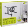 Goobay TV držiak na stenu Pro FULLMOTION (L) 60 kg 37–70 palcov