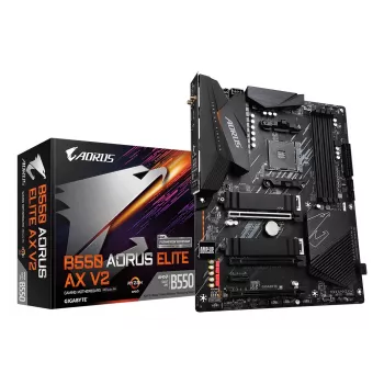 Základná doska GIGABYTE B550 AORUS ELITE AX V2 ATX, AMD B550, Socket AM4, DDR4, 4 DIMM, Wi-Fi 6E, 2.5Gb LAN