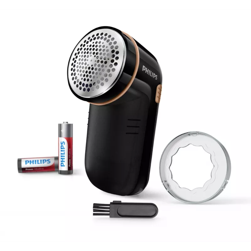 Philips GC026/80 odstraňovač žmoliek, čierna, alkalická, AA, 123 mm, 80 mm, 58 mm