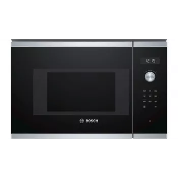 Vstavaná samostatná mikrovlnná rúra Bosch Serie 6 BFL524MS0 — 800 W, 20 L, dotykové ovládanie, nerez/čierna