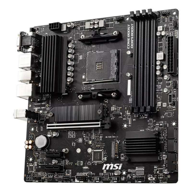 MSI B550M PRO-VDH základná doska AMD B550 Socket AM4 micro ATX