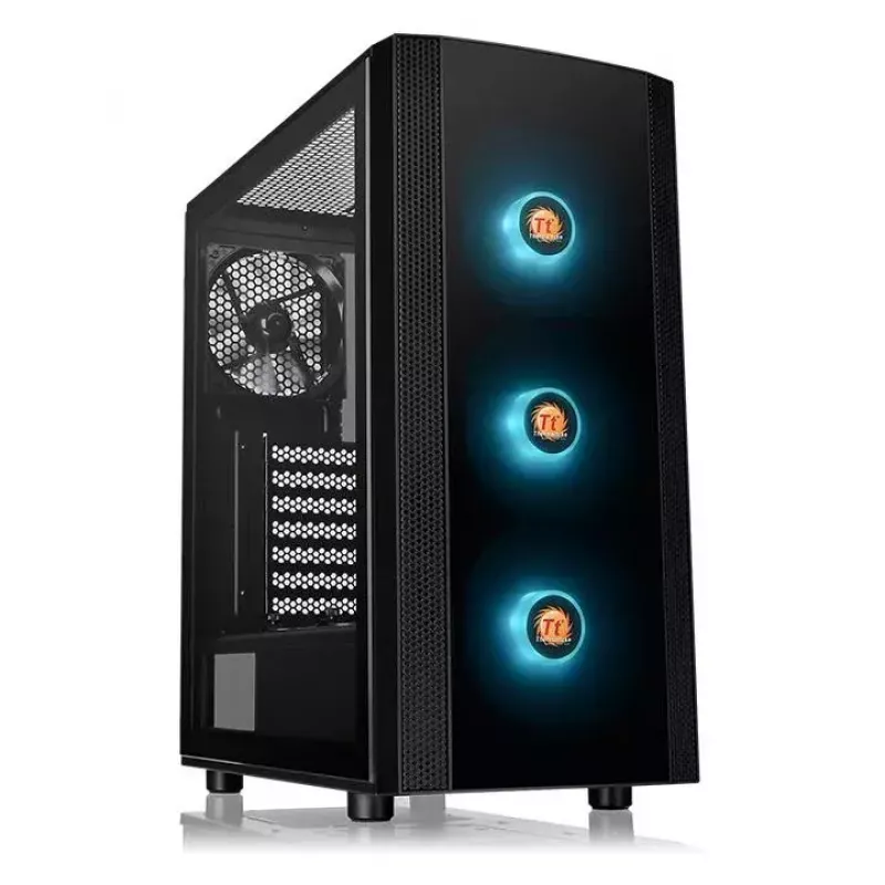 PC skriňa Thermaltake Versa J25 TG RGB Midi Tower čierna