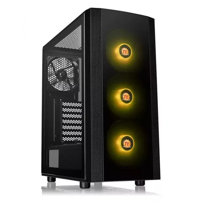 PC skriňa Thermaltake Versa J25 TG RGB Midi Tower čierna