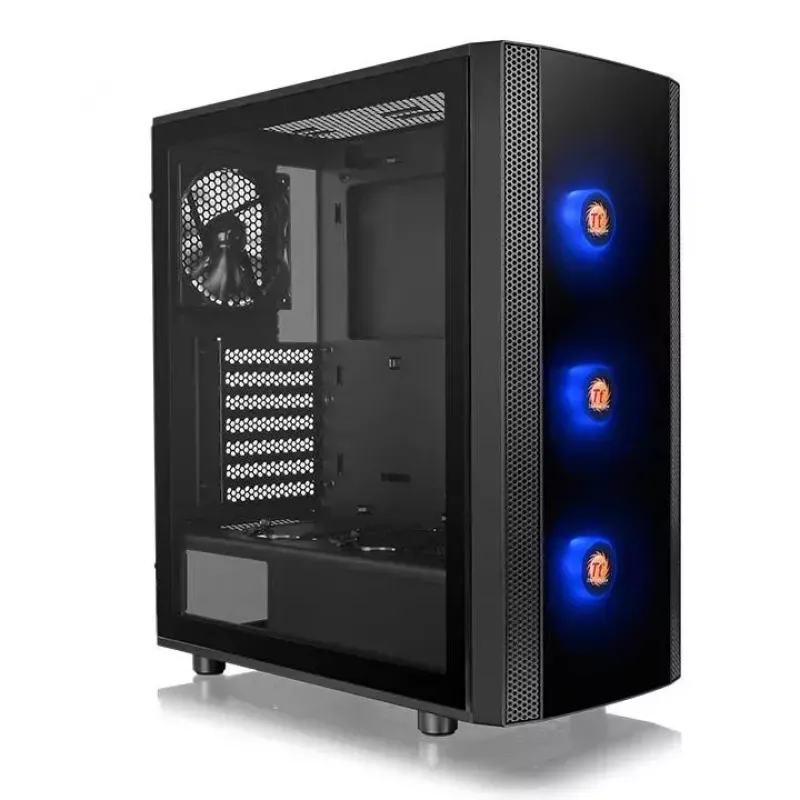 PC skriňa Thermaltake Versa J25 TG RGB Midi Tower čierna