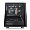 PC skriňa Thermaltake Versa J25 TG RGB Midi Tower čierna