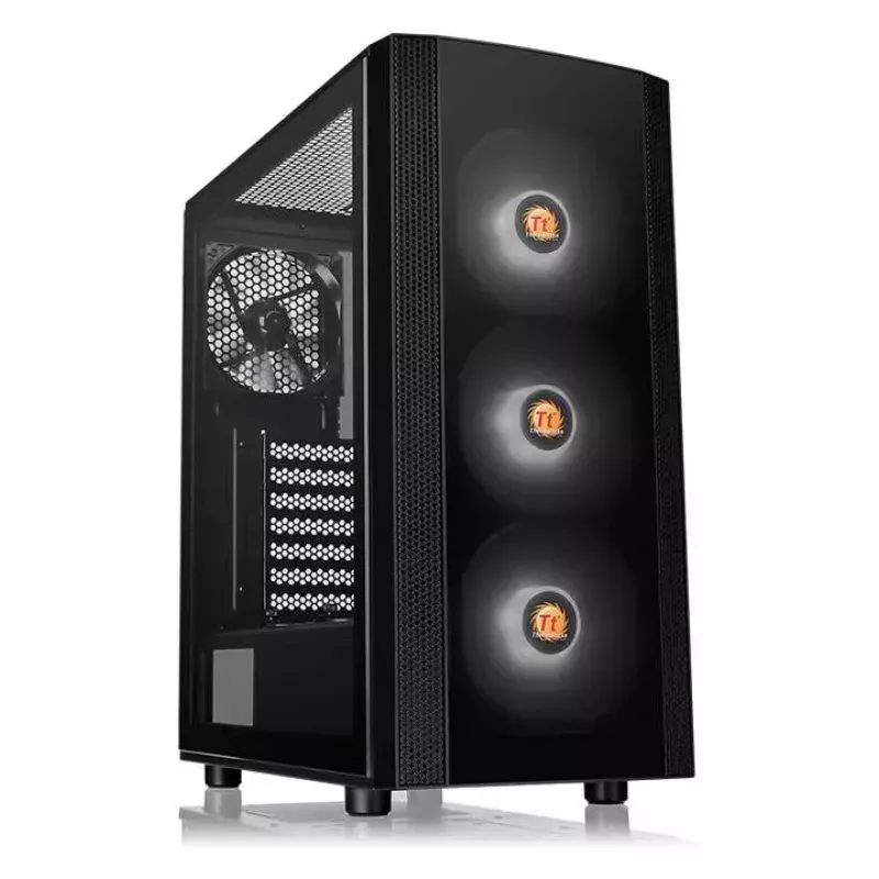 PC skriňa Thermaltake Versa J25 TG RGB Midi Tower čierna